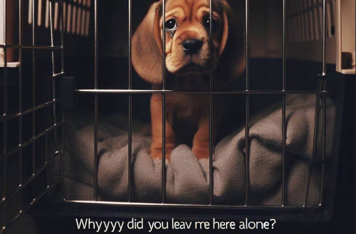 What To Do When Puppy Whines In Crate At Night